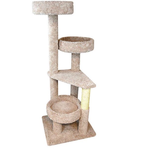 Tall Carpet Cat Tree