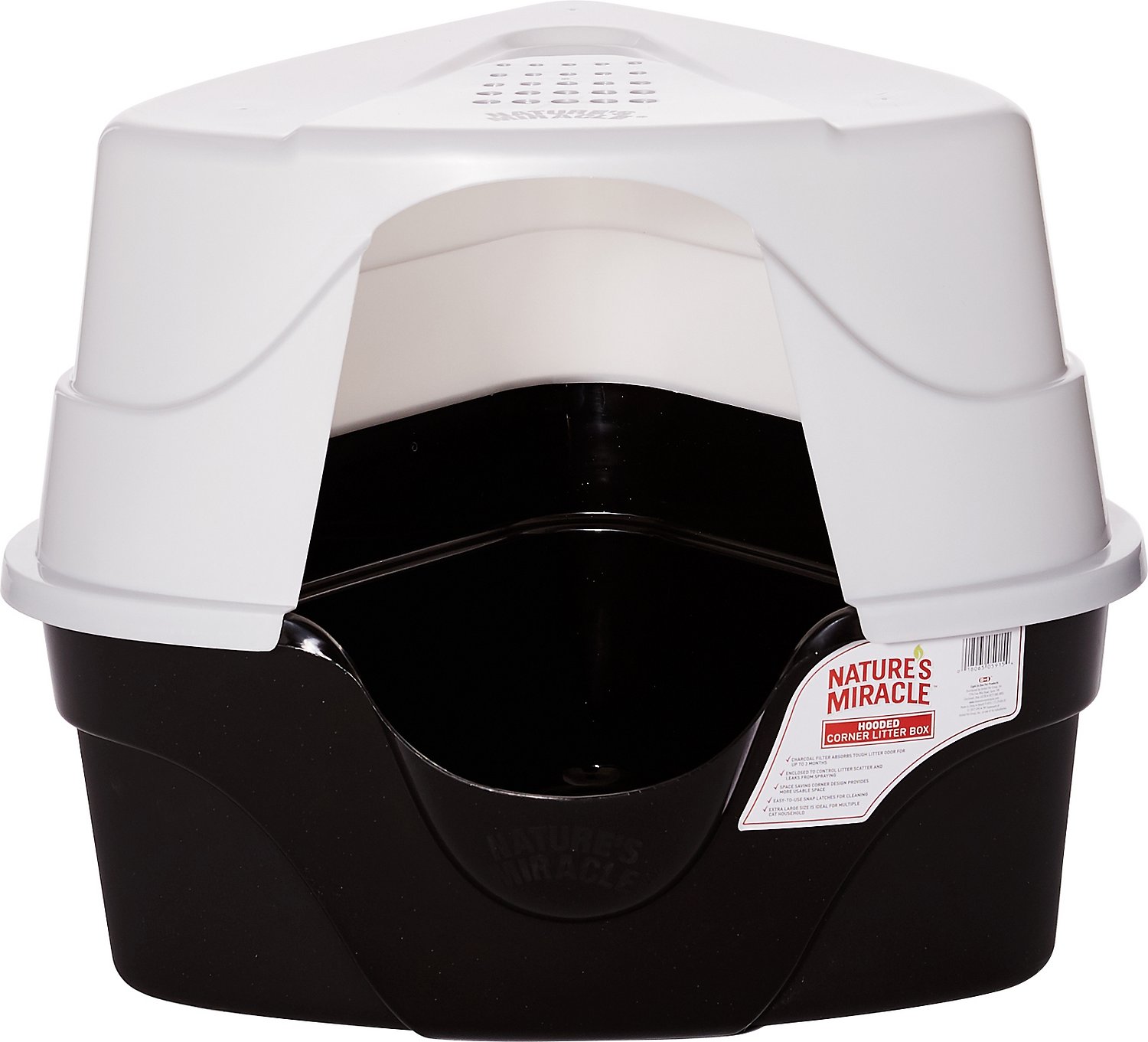Nature's Miracle Corner Litter Box