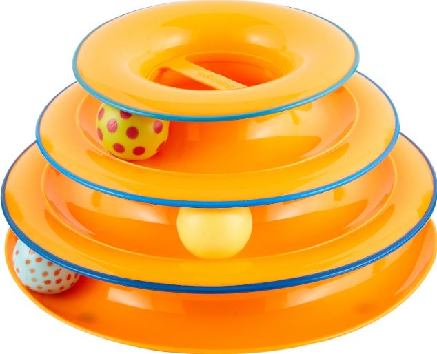 3-Tier Ball Track Tower